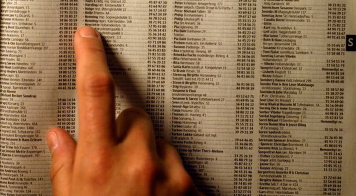 Hvordan ser et amerikansk telefonnummer ud?