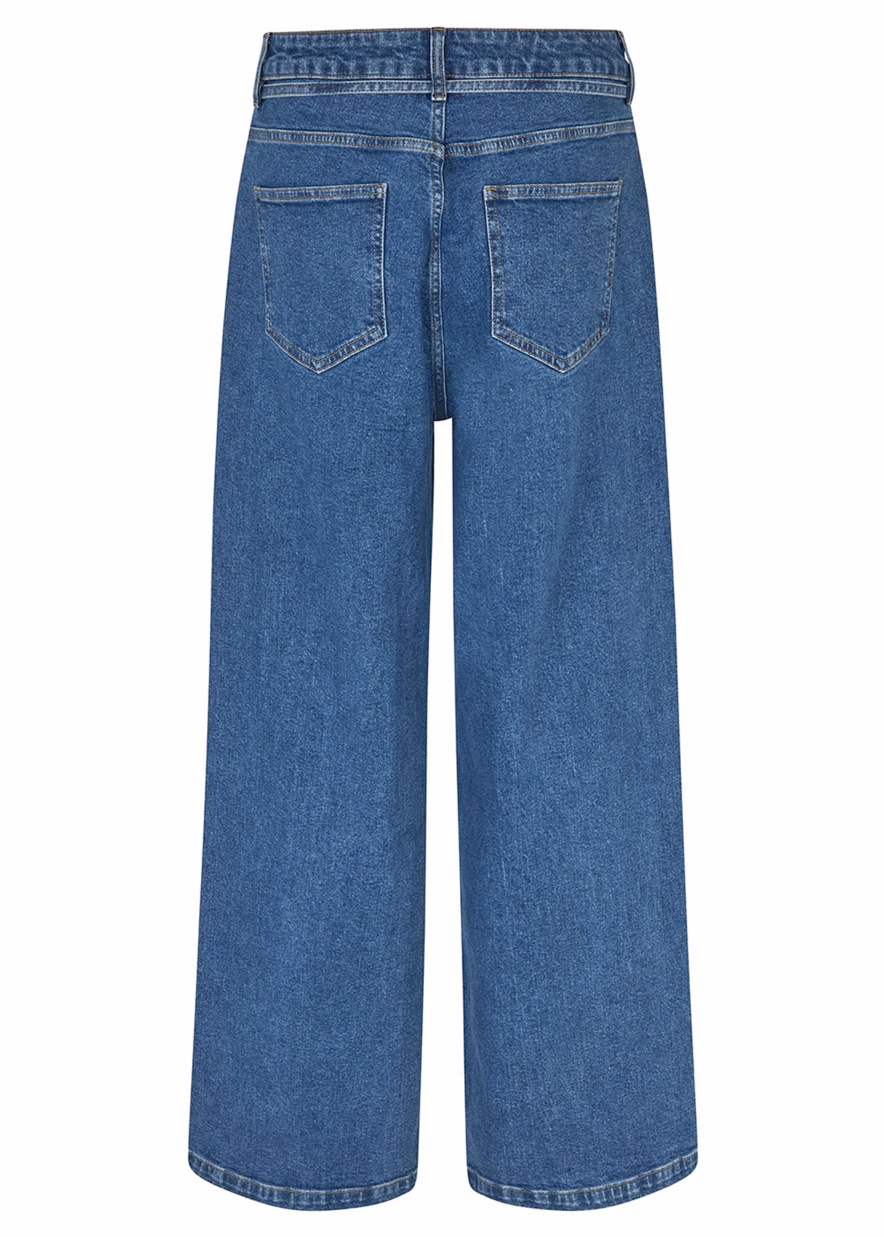 Hvilken blå farve forbindes med cowboybukser?