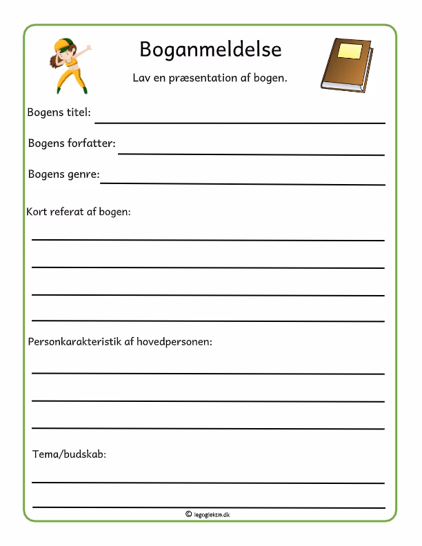 Hvordan laver man en anmeldelse af en bog?