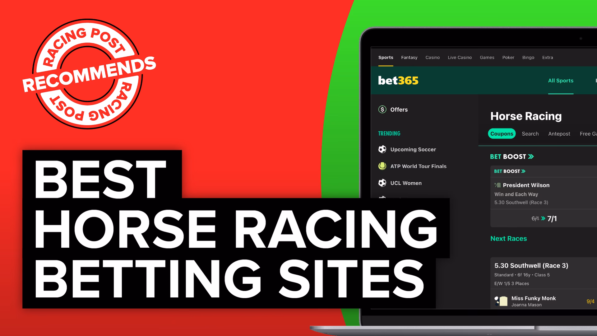 Which bookmakers offer bog?