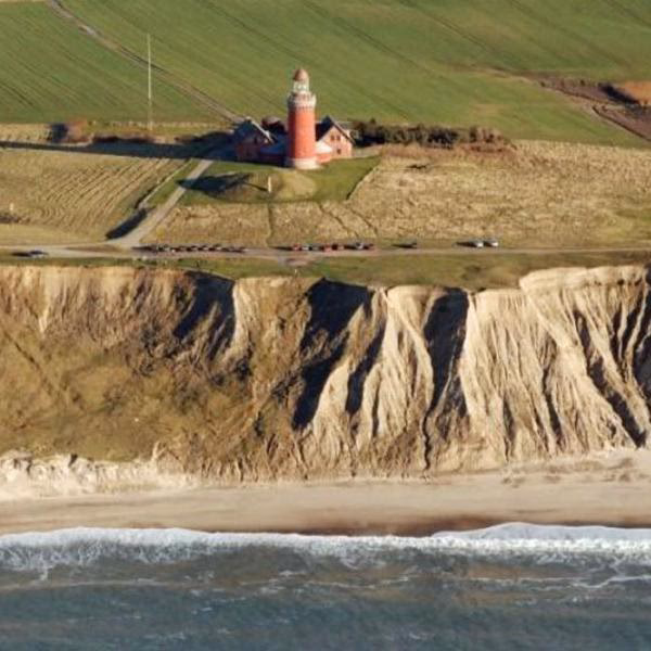 Hvorfor er Bovbjerg Fyr rødt?