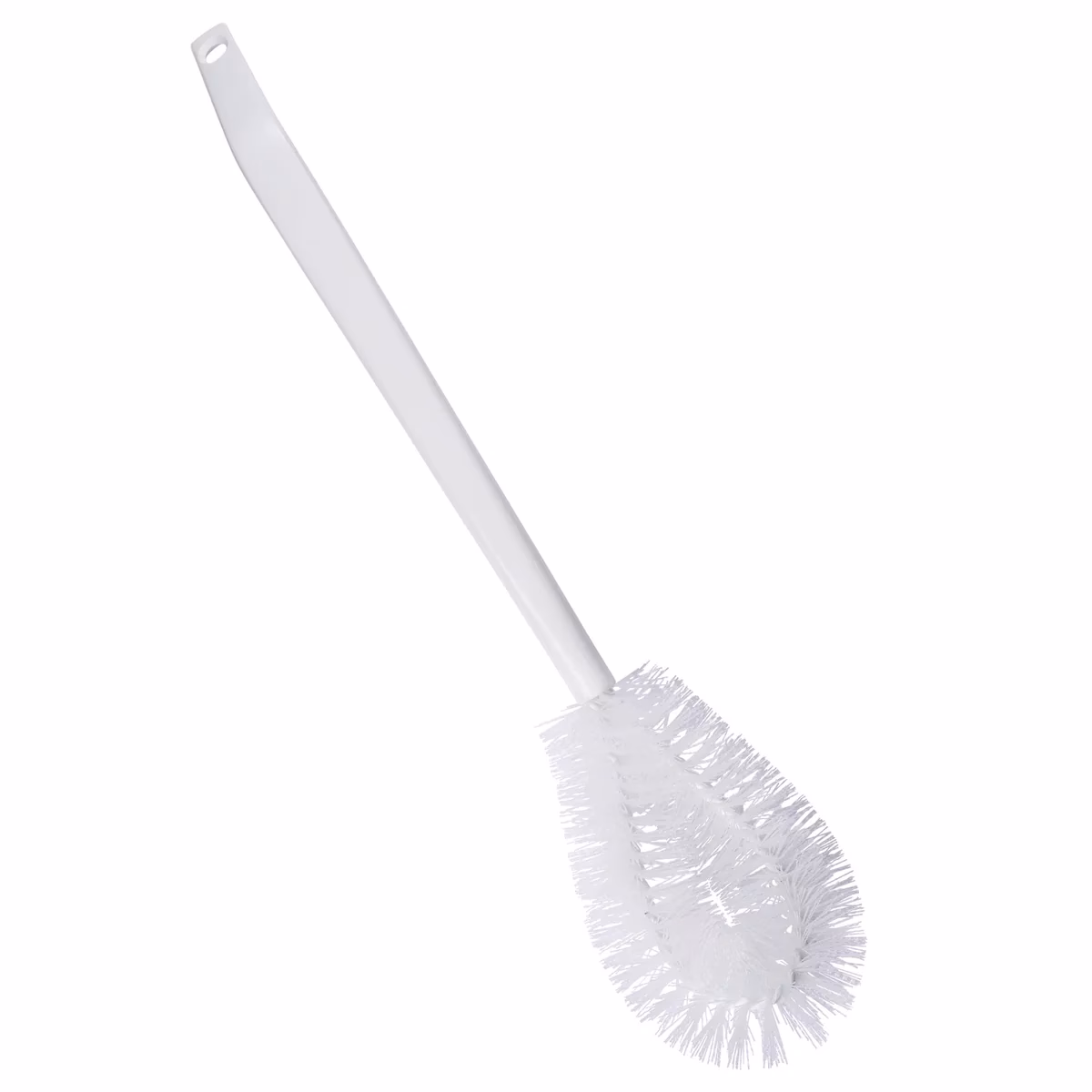 How do you clean a bog brush?
