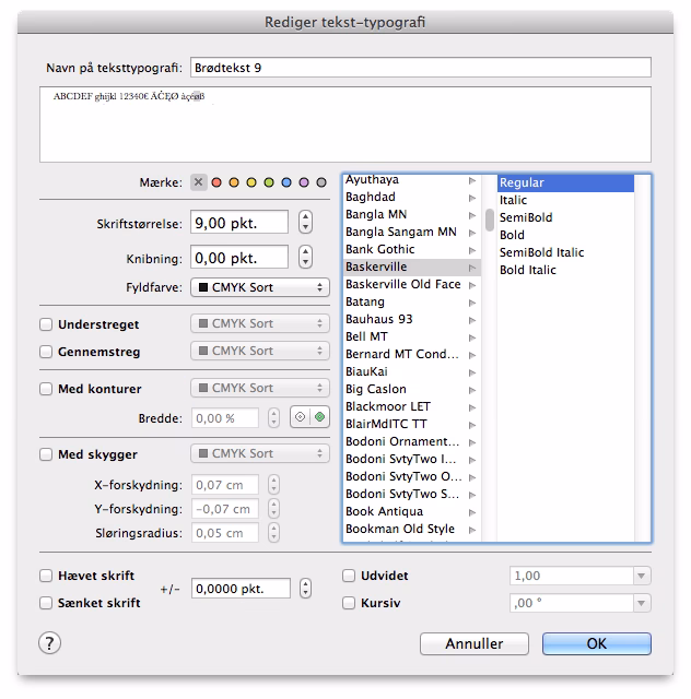 Hvilken skrifttype er mest læsevenlig?