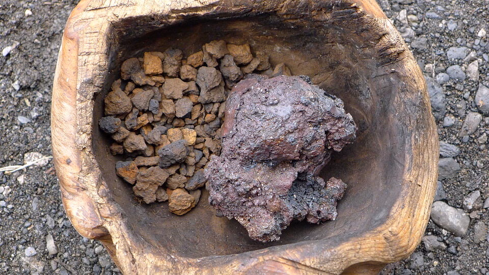 What is a bog iron ore?