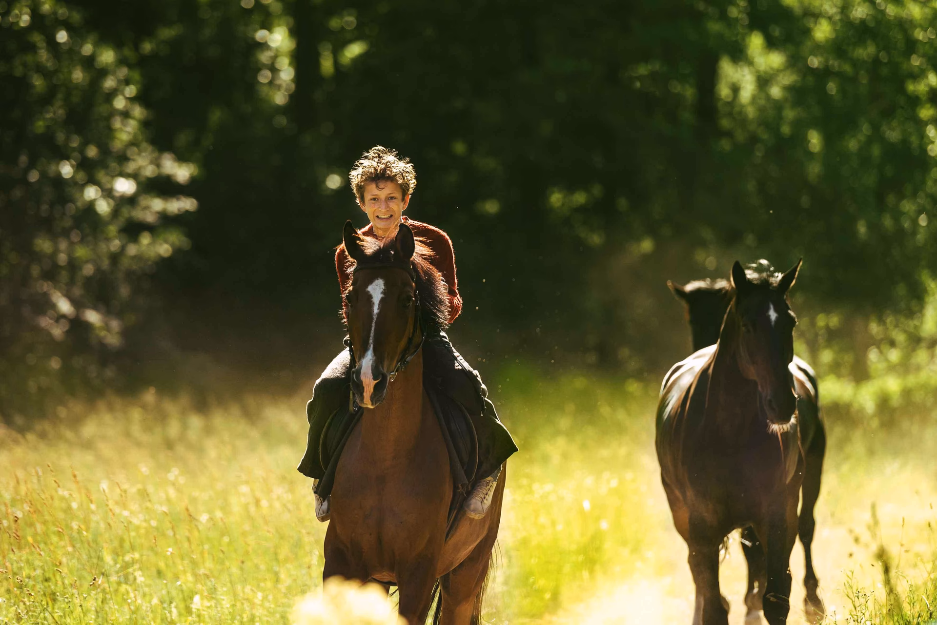 Hvem spiller hovedpersonen Trond i Ud og stjæle heste?