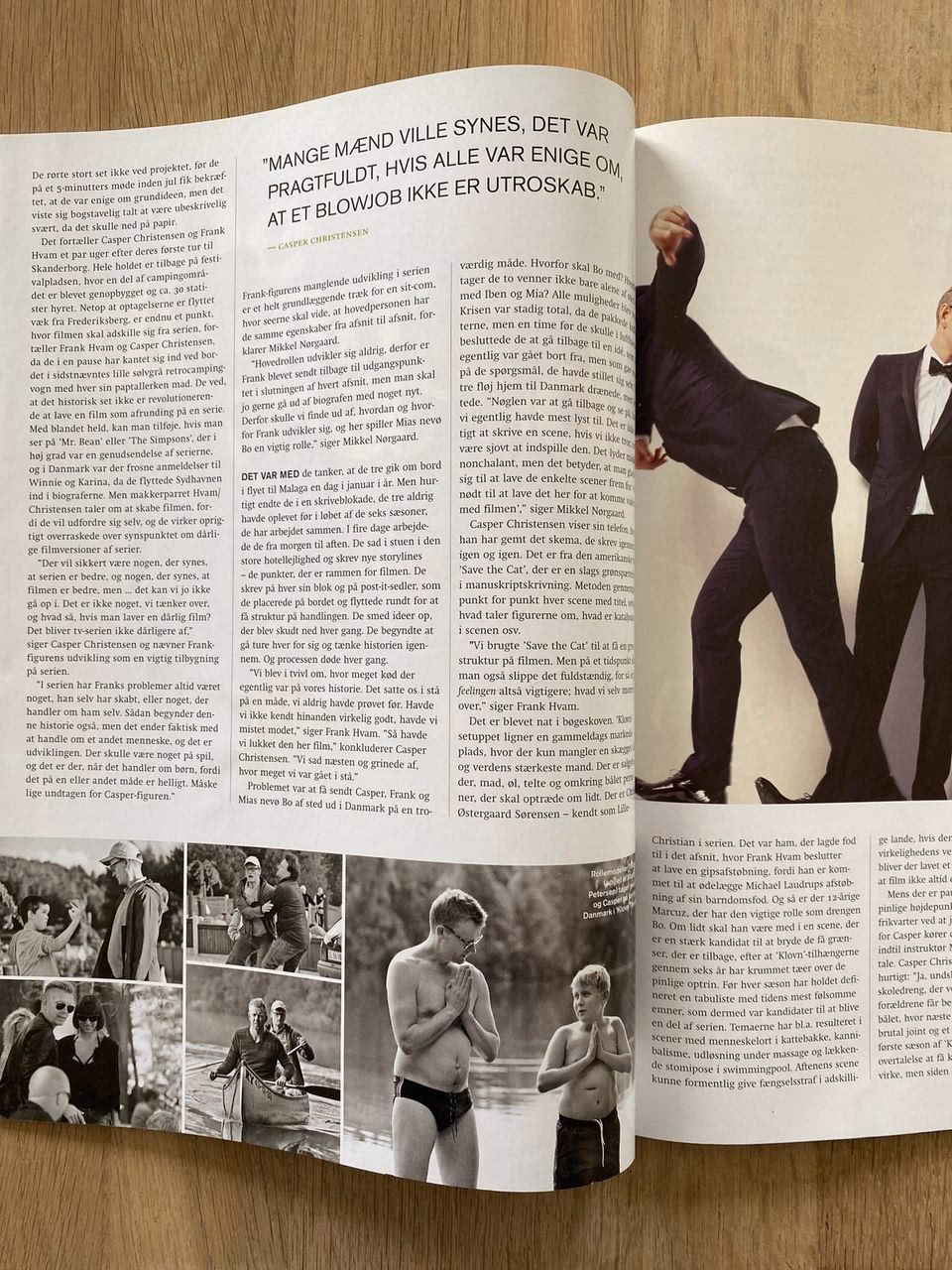 Hvor kender Frank og Casper hinanden fra?