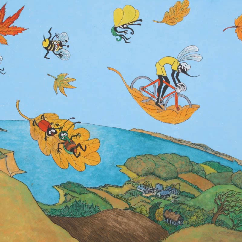 Hvad handler Cykelmyggen Egon om?