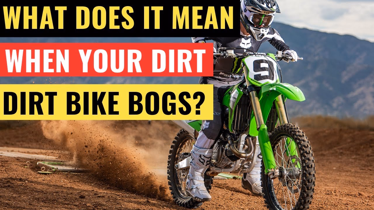 What causes bogging at full throttle?