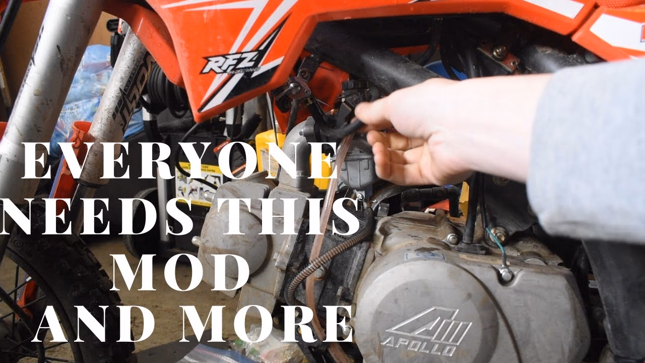 Why does my dirt bike bog when full throttle?