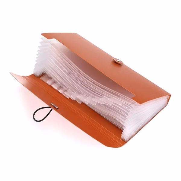 Hvor stor er en mappe?