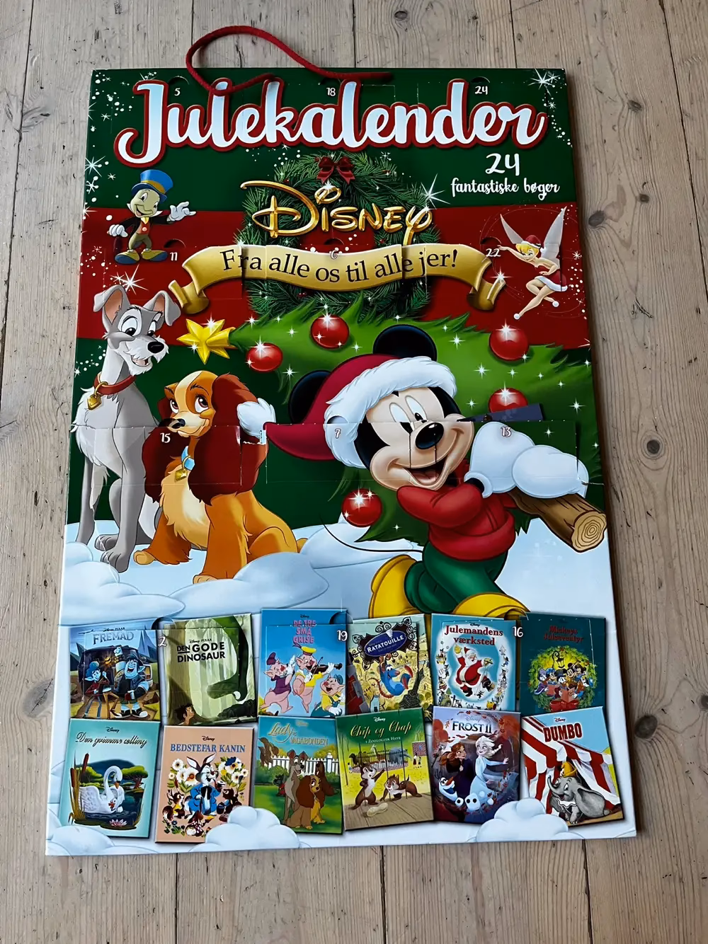 Hvilket årstal blev verdens første julekalender udgivet?