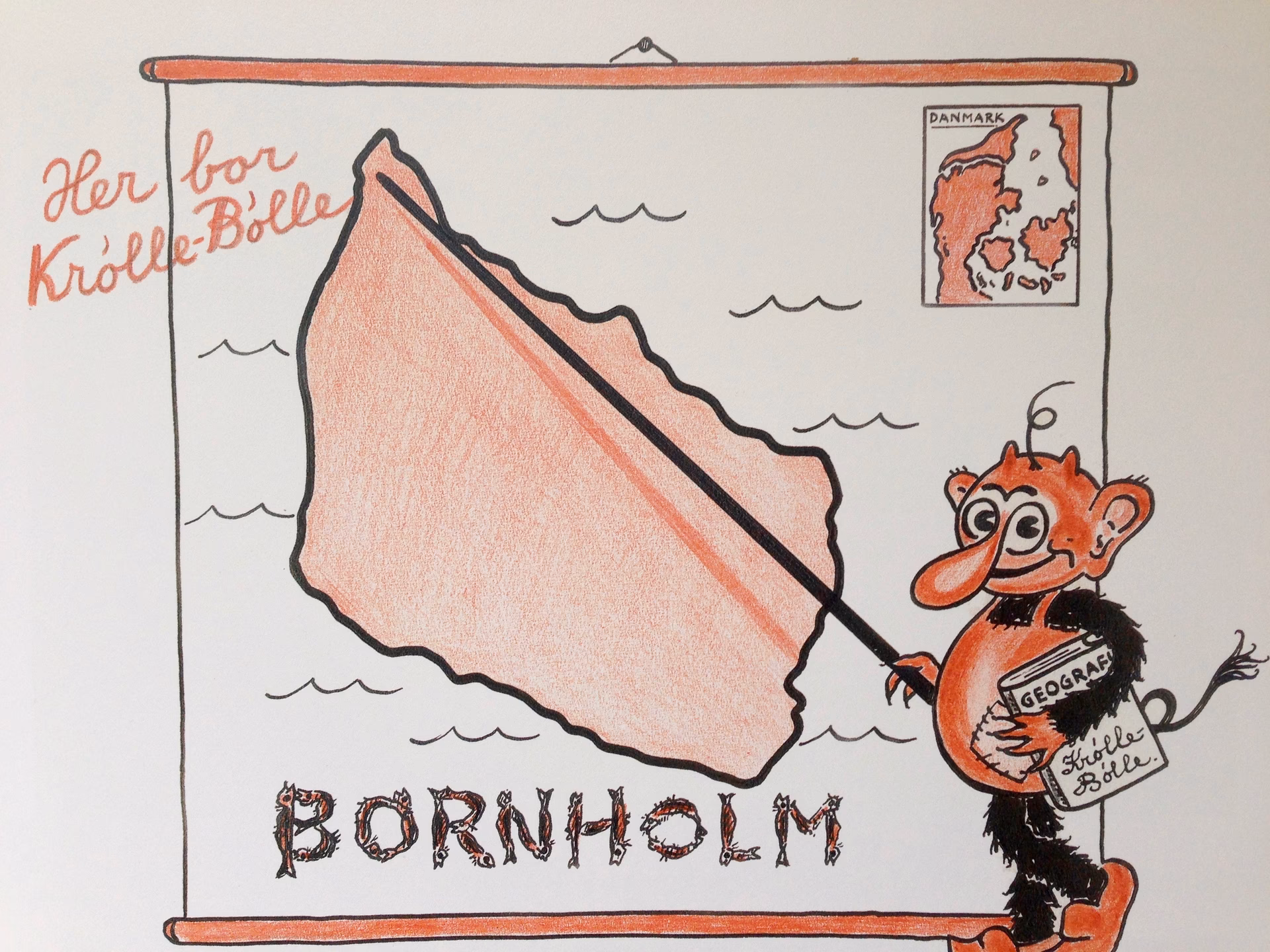 Hvad hedder Krølle Bølles mor?