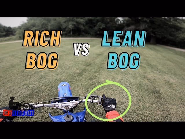 What's the difference between a lean bog and a rich bog?