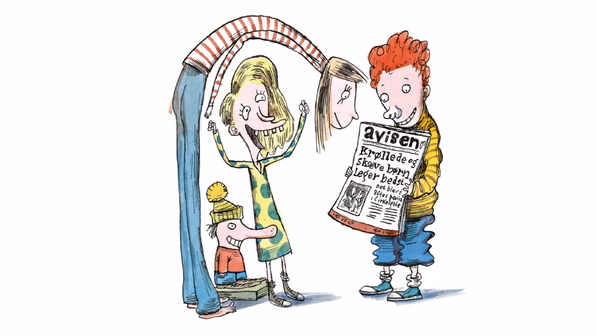 Hvem sagde "lige børn leger bedst"?