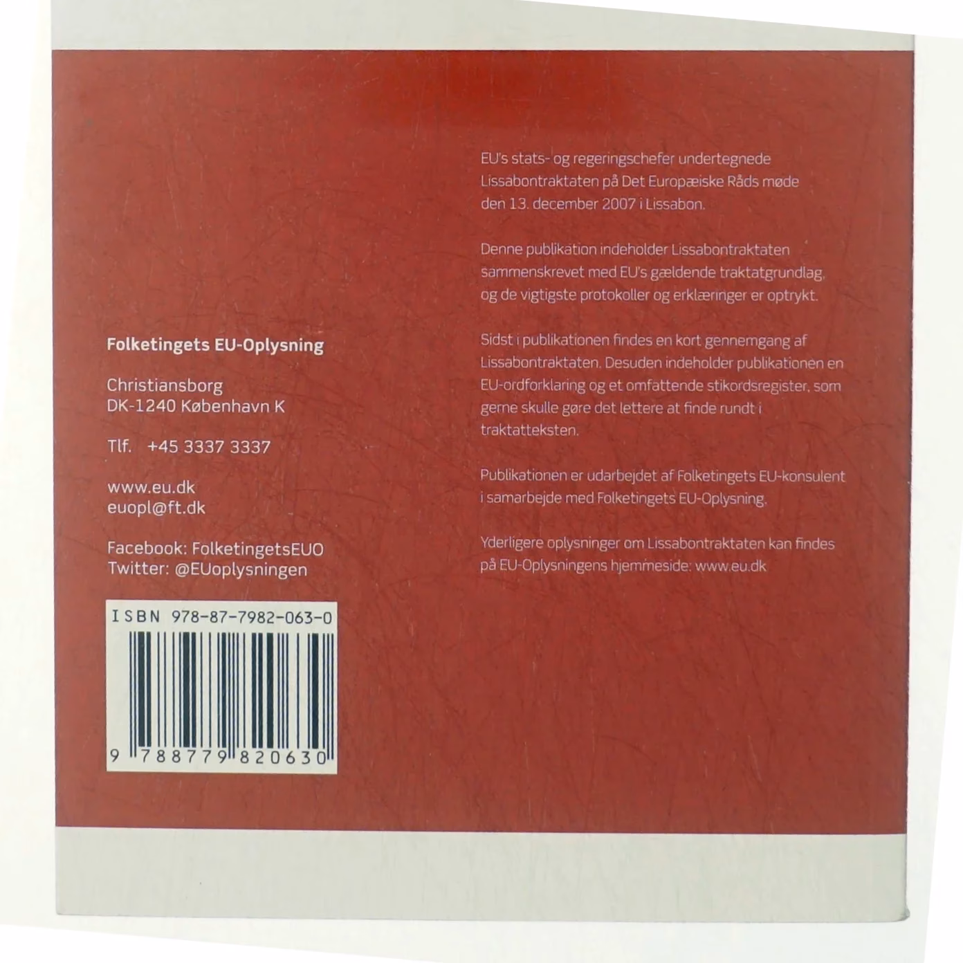 Hvad er det vigtigste ved Lissabontraktaten?