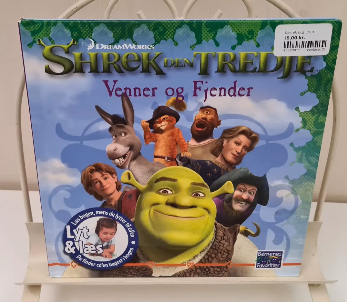 Hvem lægger danske stemmer til Shrek?