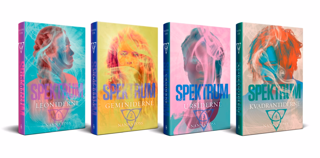 Hvor mange bøger er der i serien Spektrum?