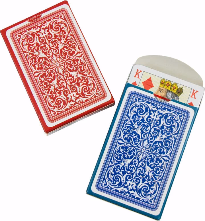 Hvor store er spillekort?