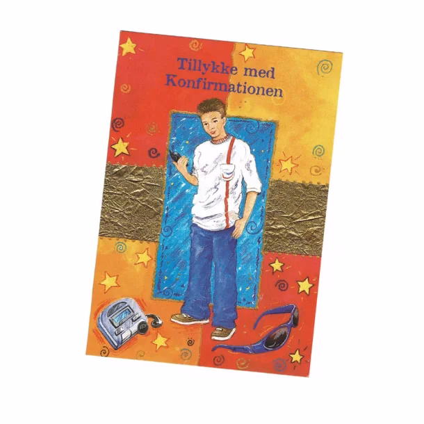 Hvor afleverer man telegrammer til konfirmation?