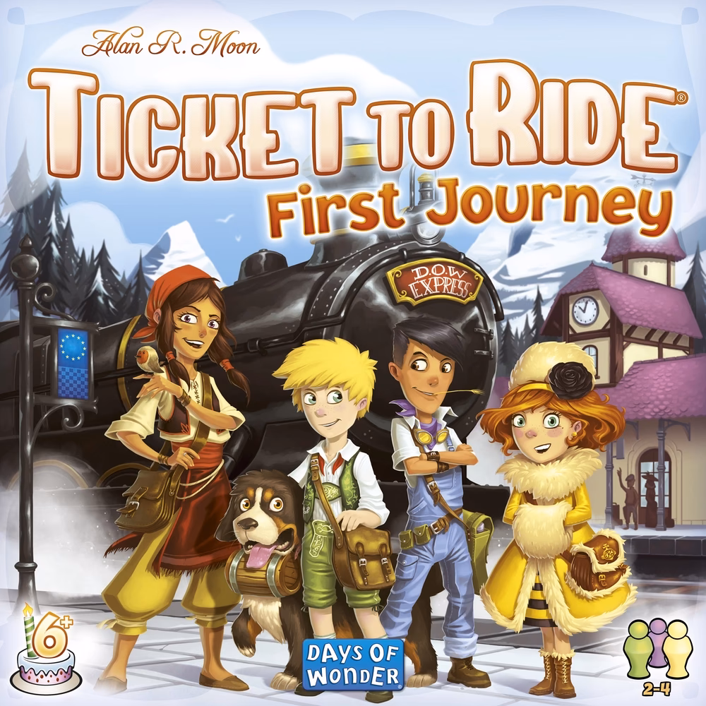 Kan man spille Ticket to Ride 2 personer?